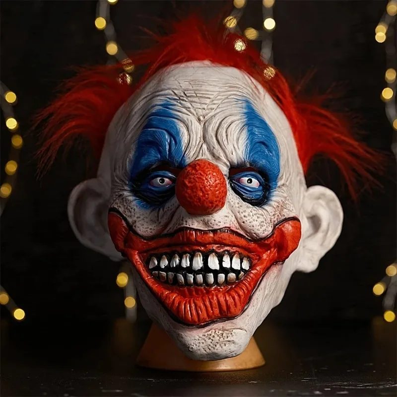 Máscara de payaso asesino de látex